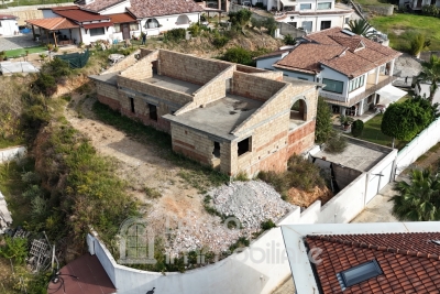 Detached villa to be finished with wonderful sea-view