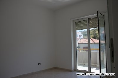 Newly built apartment with view over the Isle of Cirella 