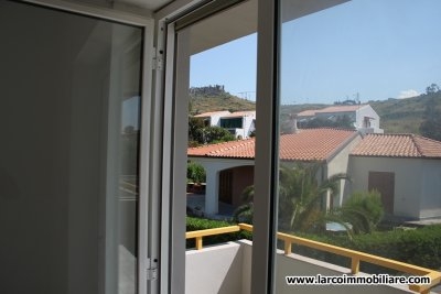 Newly built apartment with view over the Isle of Cirella 